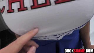 Halloween Wife Shares Thrill While Hubby Watches Closely