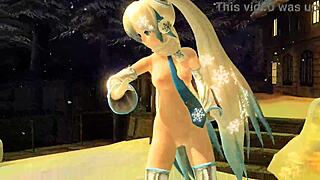 Snowman mod reveals hatsune miku's nude goddess curves