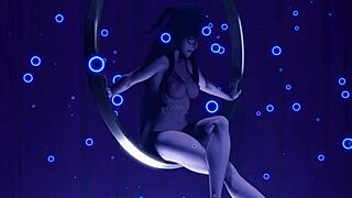 tharja's body tempts you to kneel and worship every curve in her skimpy fire emblem outfit