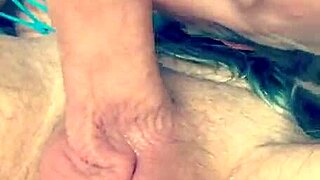 milf slurps and spits on monster cock in sloppy close-up deepthroat action