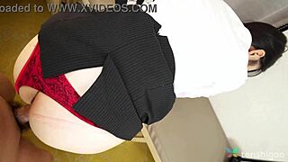 asian office babe kei muto teases with smooth curves and playful fun