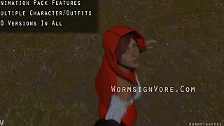 damn, werewolf devours barefoot waitress feet