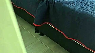 colombian bride babe caught masturbating gets real cock from horny bro