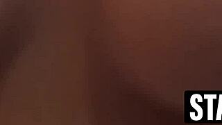 wild redhead jenifer trades pussy for cash while boyfriend watches her ride