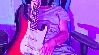 Rocker Girl Teases in Emo Style