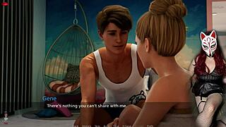 Young Stud Rips Fishnets on Big Tits Milf Mommy in Law in See Through Game Ep 35