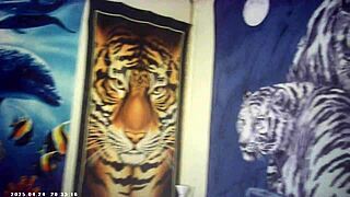 Glasses Slim Brunette Sucks Cock Doggystyle Fucked In First Porn Behind Scenes