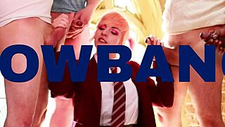 Nurse's Huge Orgasm Denied by Wand Edging in Hospital Uniform!