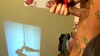 Horny BBW Brunette Gaknasty Sucks Monster Big Black Cock