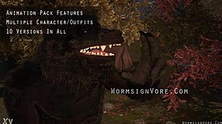 damn, werewolf devours barefoot waitress feet