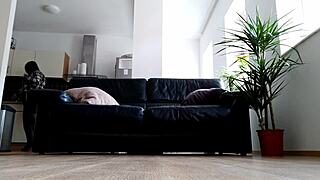 WET HAIRY PUSSY DRIPS FROM OLD STEPMOM-IN-LAW VIEWED UP CLOSE FROM BELOW IN PANTYHOSE