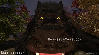 damn, werewolf devours barefoot waitress feet