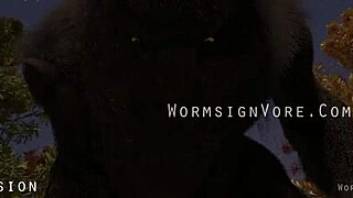 damn, werewolf devours barefoot waitress feet