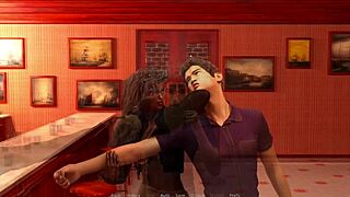 reluctant archon bends over for rough ass pounding and tit slapping