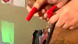 Horny BBW Brunette Gaknasty Sucks Monster Big Black Cock