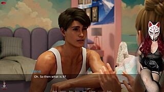 Young Stud Rips Fishnets on Big Tits Milf Mommy in Law in See Through Game Ep 35