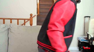 Curvy Chinese housewife rides big black cock in group lesson