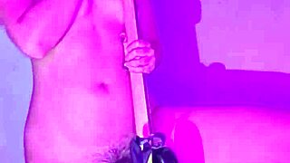 Rocker Girl Teases in Emo Style