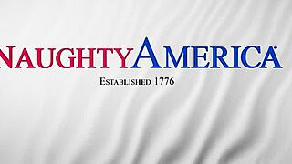 Serena rides friend's brother couch doggystyle with cum swallow horny moans