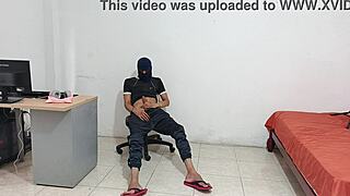 Homemade Roleplay: Neighbor Student Begs Daddy's Big Hard Cock Instead of Stepsis