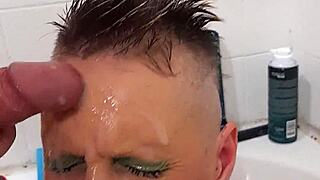 Milf Sandra Drinks Golden Rain, Facefucked Deepthroat To Cum Covered Face By Jan On 12 2026