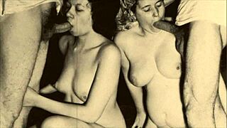 Hey, group sex back then versus now—who fucked better in hairy orgies?