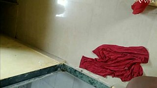 wife sneaks huge cock pounding while hubby serves in army bent over creampie 