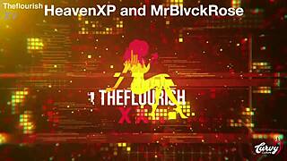 BBW Queen HeavenlyXP Ass Rimmed by BBC MrBlvckRose Trailer Battle 