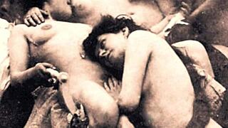 Hey, group sex back then versus now—who fucked better in hairy orgies?