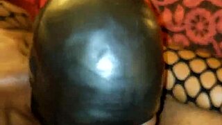 Xxxxxxstormy Devours Cock as Dick Sucking Ebony Granny Milf
