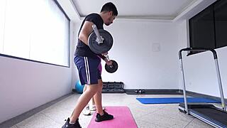 Bellattrix, ready for gym trainer's rough cowgirl ride and facial cumshot?