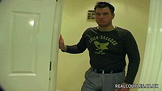 Husband shoves toys deep dominating lingerie wife roughly