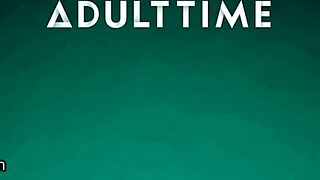 haley reed slips into bath with stacked roommate for wet licks and eco fun