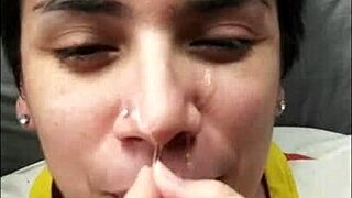 oh god this cumpilation 11 has me leaking cum facials licks swallows everywhere ughh!!