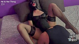 pussy and ass get worshipped as slave licks every inch in domination play. femdom goddess sits on face forcing tongue deep