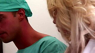 you see her huge tits and belly tat while he fucks her hard?