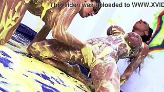 Valery Summer Kerry Louise Milfs Tongue Pussy Threesome Party