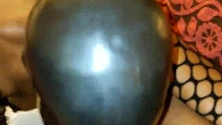 Xxxxxxstormy Devours Cock as Dick Sucking Ebony Granny Milf