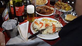 public dining turns teasing at balcarce eatery