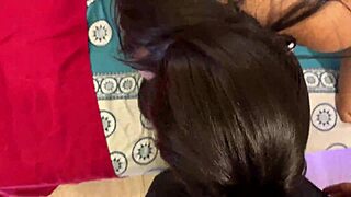 i caught my stepmom watching porn on the bed n made her suck dick to cool her horny heat down