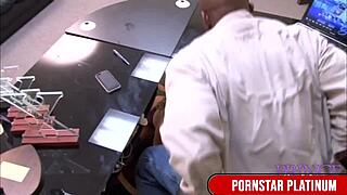 I'm horny Amy Brooke taking Prince Yahshua's monster cock balls-deep up my tight asshole