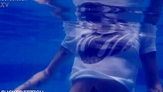 i'm wet submissive ashley rose poolside spreading pussy for rock hard fuck