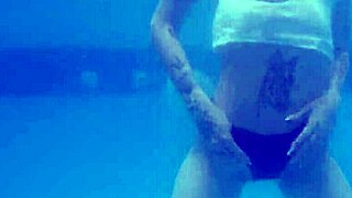 i'm wet submissive ashley rose poolside spreading pussy for rock hard fuck