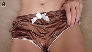 i beg daddy please dont cum inside my tight teen pussy but he fills me up anyway