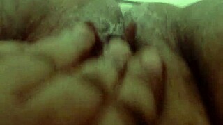 ever seen a sexy solo squirter finger herself to madness like this?