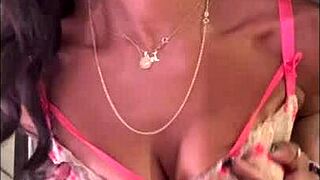 Alexis Avery squirts wildly by hotel window piercing small tits exposed