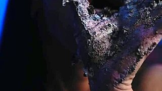 imagine this messy food birthday cake smeared all over milf tits