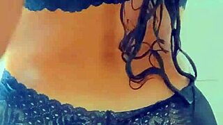 gorgeous tanned latinas rinse off pool heat with steamy shower fun