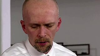 Stepdad caught watching porn? Hot tranny Claire swallows his big cock whole 