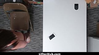 what happens when teen shoplifter gets caught lingerie bending over for punishment?